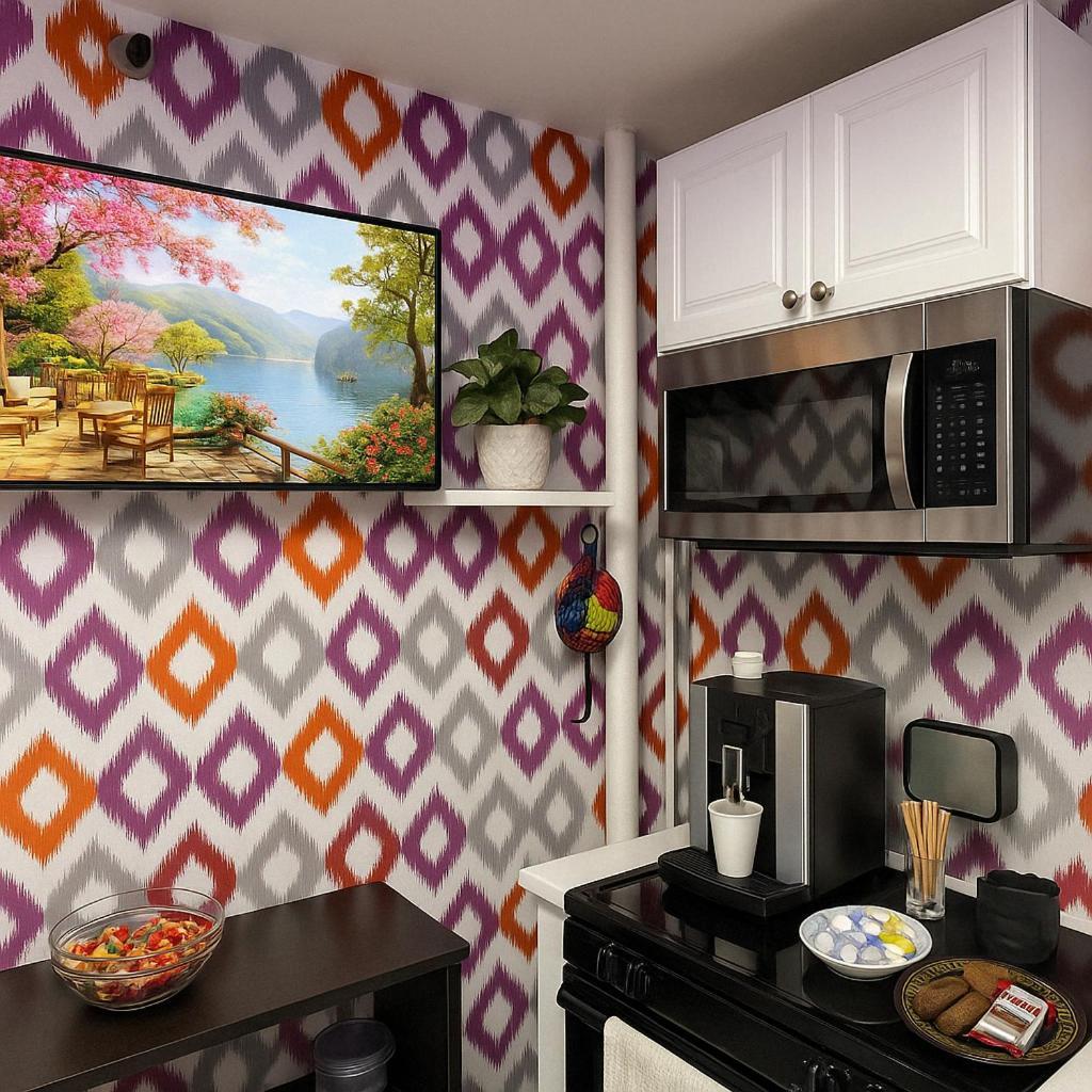 Tropical Comfort In Harlem Cozy With Snacks & Style
