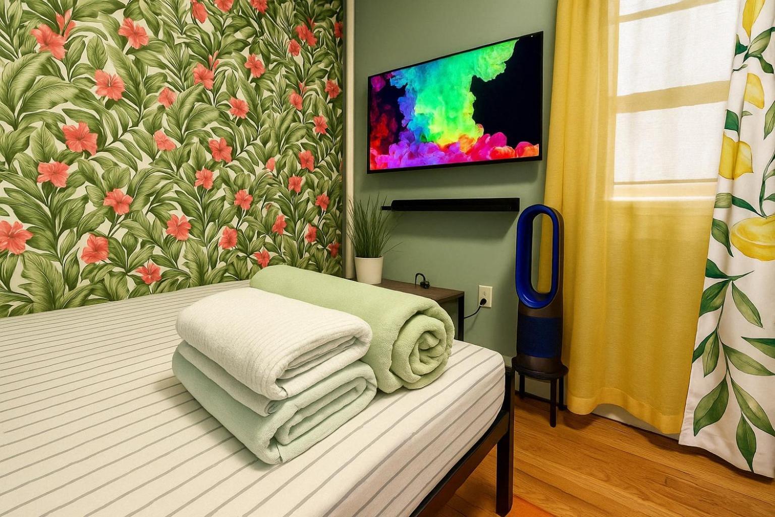 Appartamento Tropical Comfort In Harlem Cozy With Snacks & Style